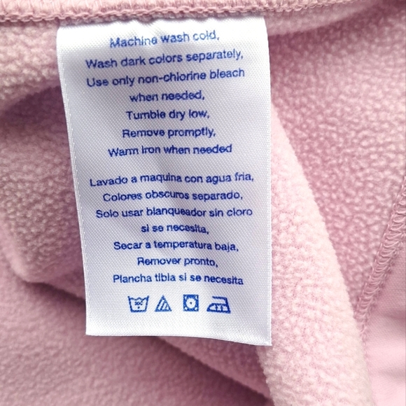 Reebok Women's Top Vest Full Zip Pink Color Size L - Picture 10 of 10